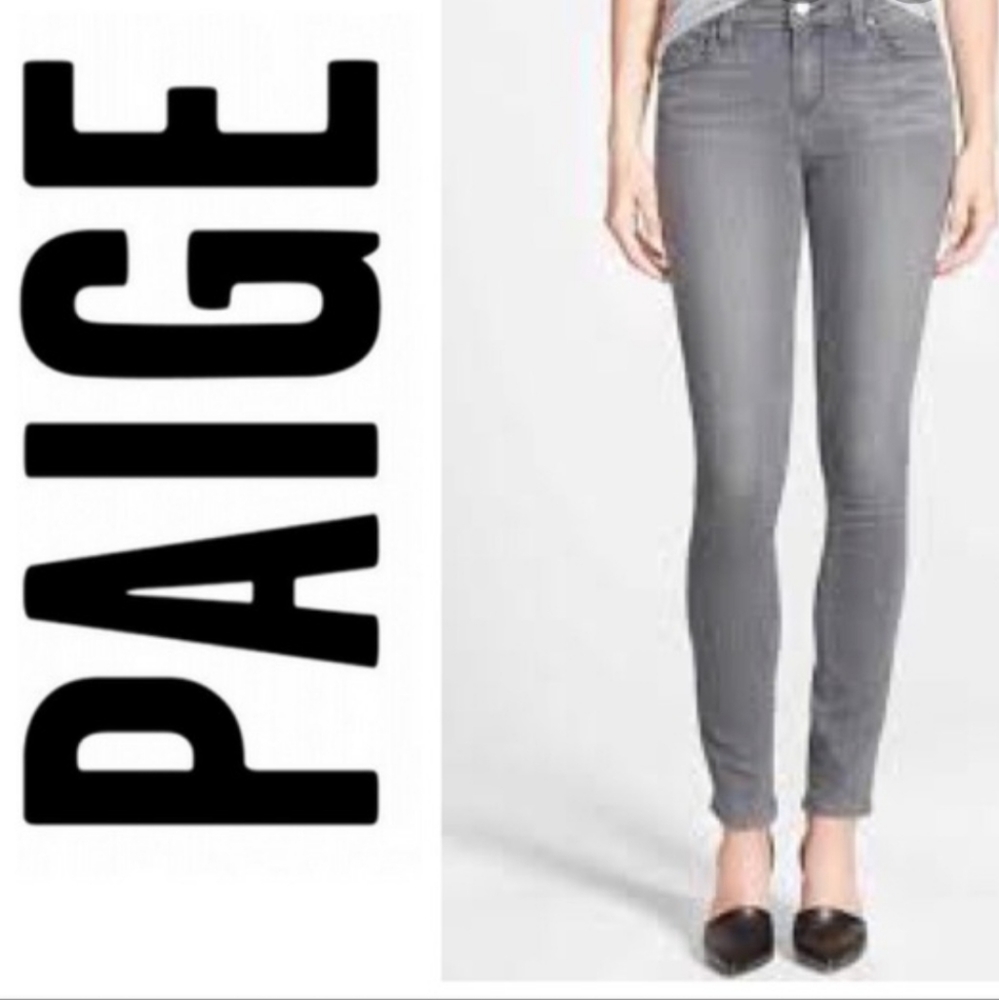 Paige grey Blue Heights jeans